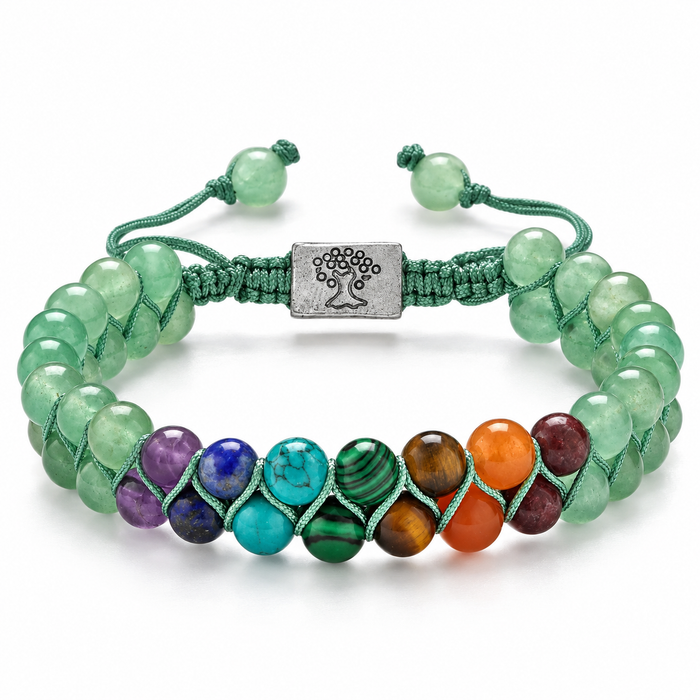 Bracelet 7 Chakras Cristal